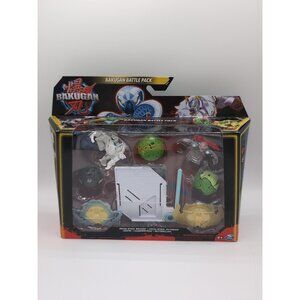 Bakugan White Base Battle Pack Action Figure Set
